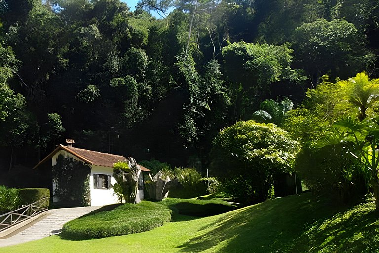 Chalé 3 com hidro p/casal no CantoDoBosque